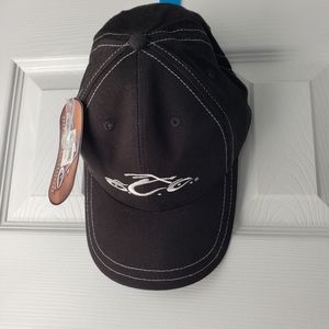 Orange County Choppers Logo Brand Hat Cap Adjustable Strap Black Motorcycle NAPA